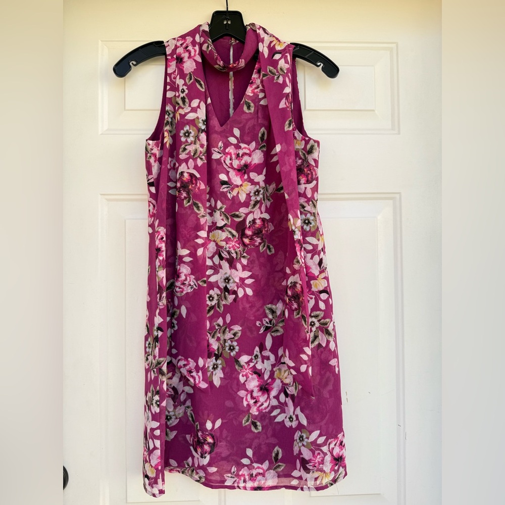 White House Black Market Fuchsia Dress